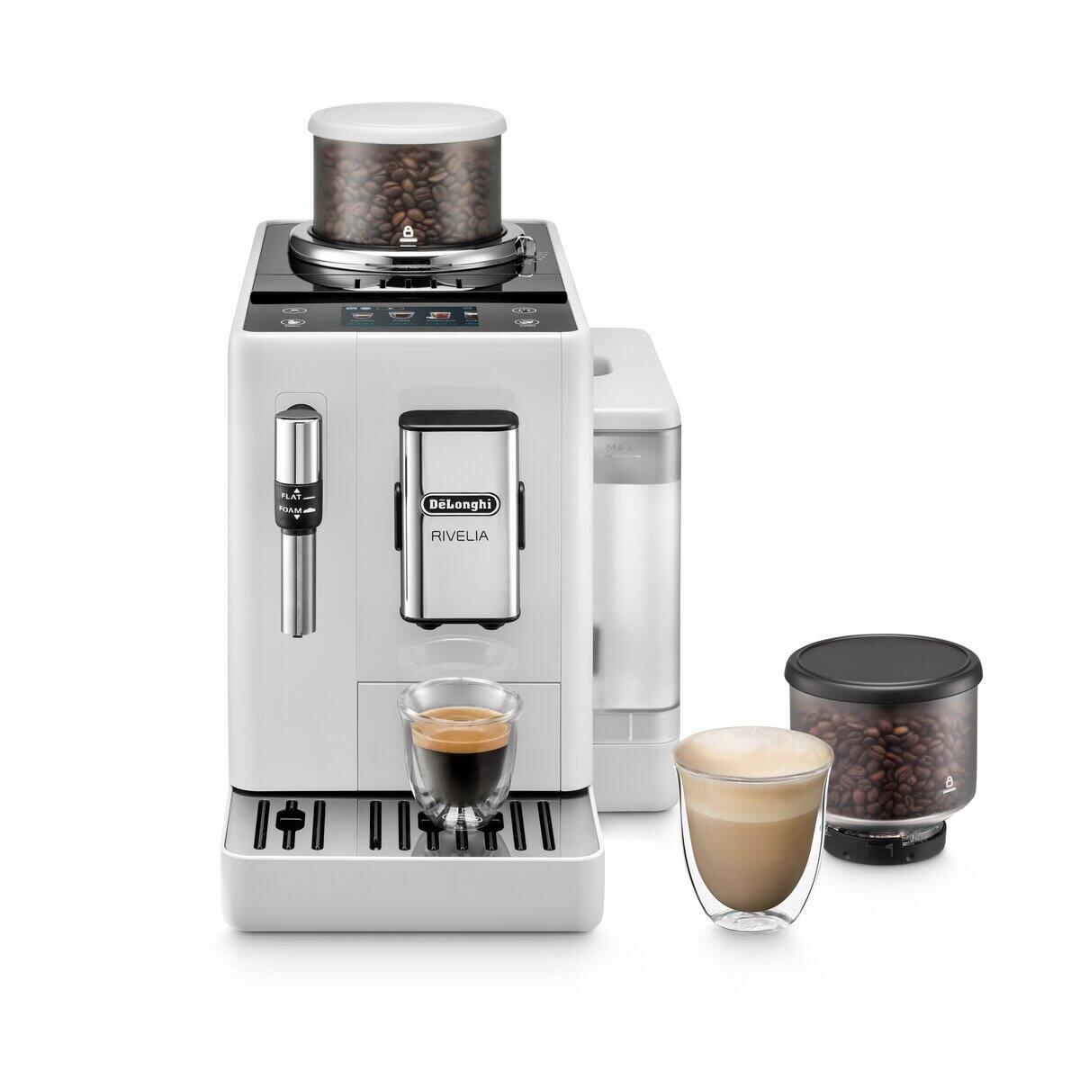 De'Longhi Rivelia en Magnifica Evo volautomatische koffiemachines
