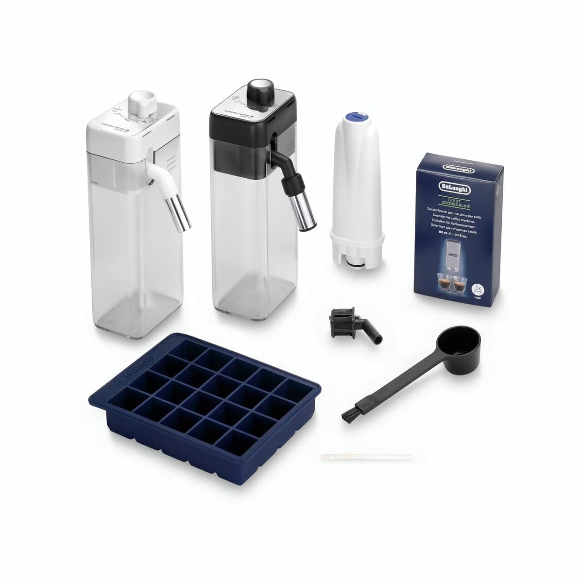 PrimaDonna Aromatic milk carafes, ice tray and maintenance accessories
