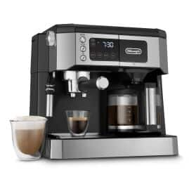 Machine à café et à espresso tout-en-un, machine à cappuccino et à latte + mousseur à lait réglable avancé – COM532M