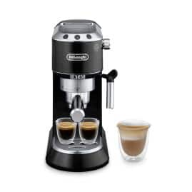 Dedica Manual Espresso Machine - Black - EC680BK