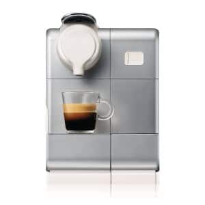 Nespresso Lattissima Touch Espresso Machine by De'Longhi, Frosted Silver EN560SCA
