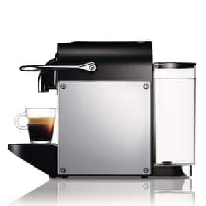 Nespresso Pixie Espresso Machine by De'Longhi, Aluminum - EN124S
