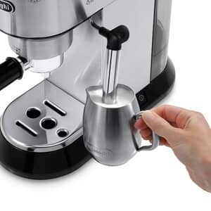 Dedica Manual Espresso Machine - Stainless Steel - EC680M