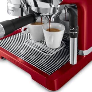 La Specialista Espresso Machine with Sensor Grinder & Dual Heating System, Red - EC9335R
