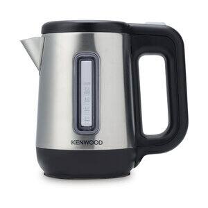 Kettles, Atom Kettle JKM076 Brushed stainless steel with black trim, SG0WJKM07602