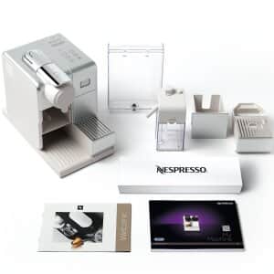 Nespresso Lattissima Touch Espresso Machine by De'Longhi, Frosted Silver EN560SCA