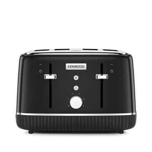 Toasters, Elegancy 4 Slot Toaster TFP10.A0BK, 0W23010004