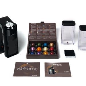 Nespresso Vertuo Coffee and Espresso Machine by De'Longhi, Black - ENV135BCA