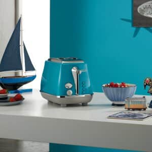 Icona Capitals 2 Slice Toaster Lisbon Azure