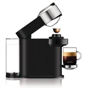 Nespresso Vertuo Next Coffee and Espresso Machine with Aeroccino by De'Longhi, Chrome, ENV120CAECA