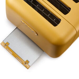 Argento Silva 4 Slice Toaster Yellow