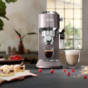 EC785.PK Dedica Metallics Manual espresso maker