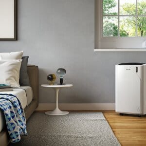 PAC EM367 500 sq ft Portable Air Conditioner with compact design and Eco Friendly Gas