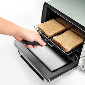 EOI408J-GR ディスティンタ・ペルラ オーブン＆トースター グリーン