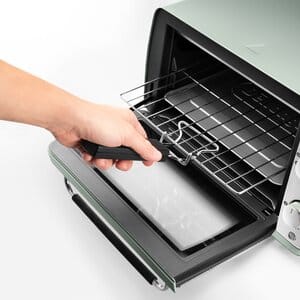 EOI408J-GR ディスティンタ・ペルラ オーブン＆トースター グリーン