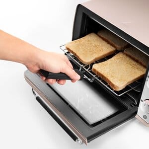 EOI408J-PK ディスティンタ・ペルラ オーブン＆トースター ピンク