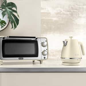 【新品】DeLonghi ディスティンタ・ペルラ オーブン＆トースター イエロー ディスティンタ・ペルラ オーブン＆トースター イエロー EOI408J