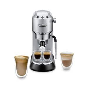 De'Longhi Dedica Ec685.Bk Macchina Da Caffè Espresso Manuale E Cappuccino,  Caffè In Polvere O In Cialde E.S.E. & Dlsc500 Ecodecalk Decalcificante  Macchine Caffè Ecologico, Ingredienti Naturali : : Casa e cucina