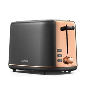 Toasters, Abbey Lux Grey/ Rose Gold 2 slot toaster TCP05.C0DG, 0W23010011