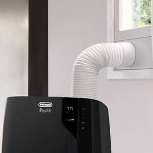 PAC EX370LN 500 sq ft Portable Air Conditioner with improved sound insulation and motorized air flow