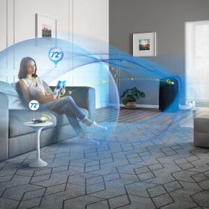 Arctic Whisper Extreme PAC EX360LVYN 500 sq ft Portable Air Conditioner with Cool Surround Technology ™ and Eco Real Feel