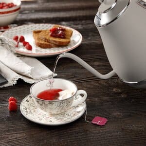 KBOE1230J-BG アイコナ 温度設定機能付き電気カフェケトル ビターグレージュ