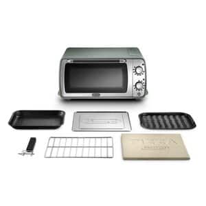 EOI408J-GR ディスティンタ・ペルラ オーブン＆トースター グリーン