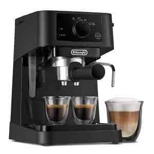 DeLonghi EC235J-BK エスプレッソ・カプチーノメーカー 楽天市場】デロンギ スティローザ エスプレッソ・カプチーノ