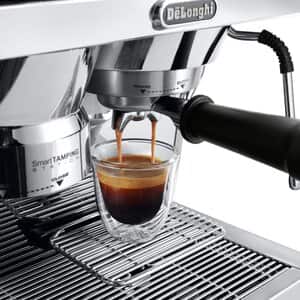 La Specialista Prestigio Espresso Machine with Smart Tamping Station & Dual Heating System, Stainless Steel - EC9355M