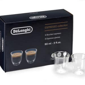 The Espresso Collection, 90 ml, sett med 6 glass med dobbelvegger