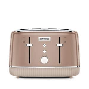 Toasters, Elegancy 4 Slot Toaster in Mocha TFP10.A0BW, 0W23010020