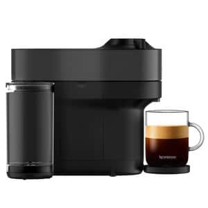 Nespresso Vertuo Pop+ Coffee and Espresso Machine by De'Longhi, Liquorice Black