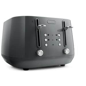 Eclettica 4 Slice Toaster Graceful Grey