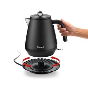 KBY1200J-BK エクレティカ 電気ケトル ボールドブラック