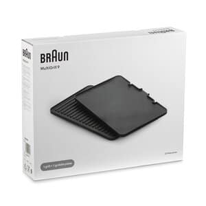 Extra platen, Set van grill + bakplaat voor de MultiGrill 9, AS00006347