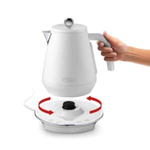 KBY1210J-W エクレティカ 温度設定機能付き電気ケトル ウィムジカルホワイト