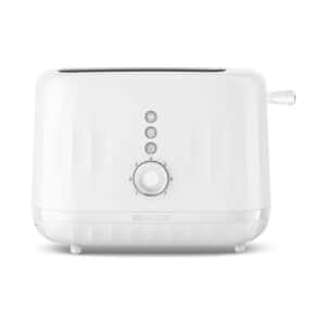 Toasters, Ripple Pure White Toaster TCP06.00WH, 0W23010025