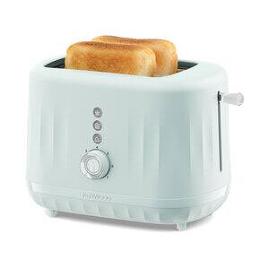 Ripple Eggshell Blue Toaster TCP06.00BL