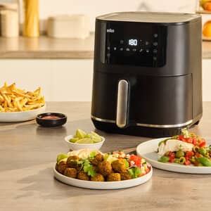 MultiFry 5 Heißluftfritteuse HF 5030I BK Schwarz