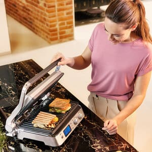 MultiGrill 9 Contact grill CG 9047 Black/Stainless steel