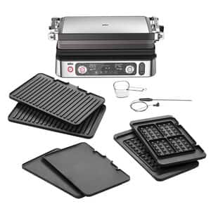 MultiGrill 9 and 9 Pro, MultiGrill 9 Pro Contactgrill CG 9167 Zwart/RVS, 0X17900008