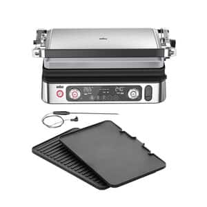 MultiGrill 9 and 9 Pro, MultiGrill 9 Pro contactgrill CG 9160 Zwart/RVS, 0X17900007