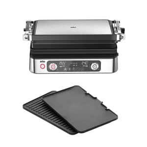 MultiGrill 9 and 9 Pro, MultiGrill 9 Pro Contactgrill CG 9140 Zwart/RVS, 0X17900006