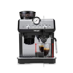 Espresso and Cappuccino Maker with Grinder EC9155.AL