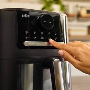 MultiFry 5 Heißluftfritteuse 2 in 1 HF 5055I Schwarz