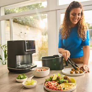 MultiFry 5 Heißluftfritteuse 2 in 1 HF 5055I Schwarz