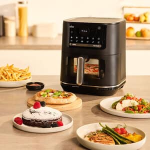 MultiFry 5 Heißluftfritteuse 2 in 1 HF 5055I Schwarz