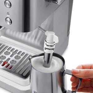 EM450J-W クラシック エスプレッソ・カプチーノメーカー ホワイト