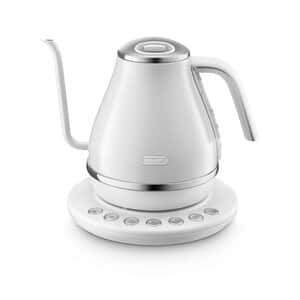 アイコナ, KBOE1260J-WH アイコナ 温度設定機能付き電気カフェケトル ピースフルホワイト, 0210400012