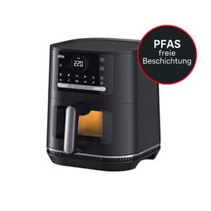 MultiFry 5 Heißluftfritteuse 2 in 1 HF 5055I Schwarz